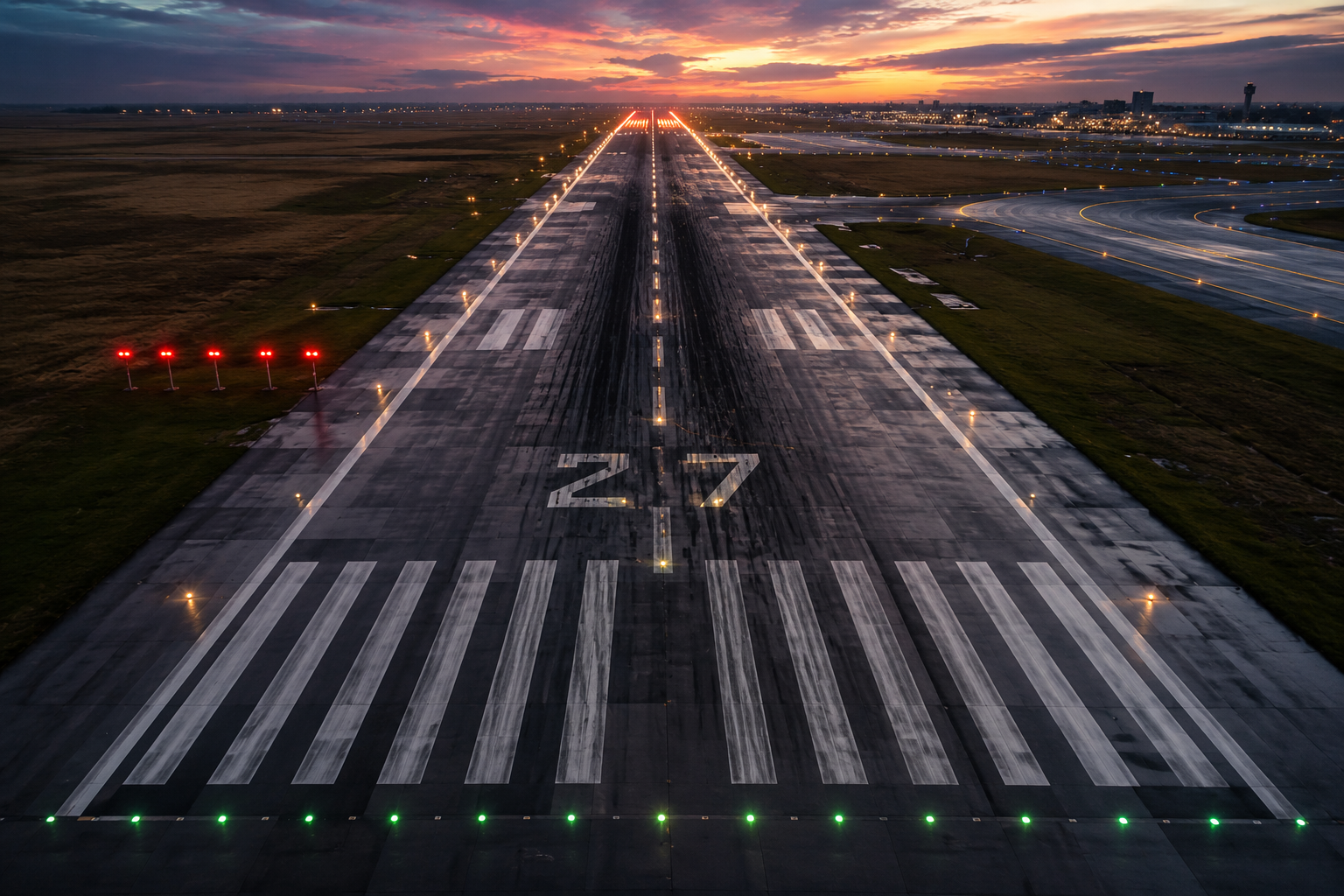 Airport runway